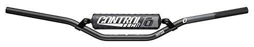 Controltech Whip 7/8" Handlebar Medium Rise With Pads, Black, Gray Decal #TOP1