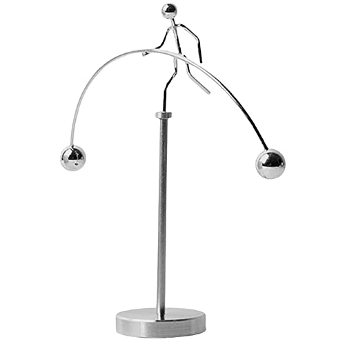 Image of AUGEN Balancing Pendulum Durable Metal Innovative Stress Relief Toy for Home Office Desktop Gift Decoration (1 Piece, 7709P2)