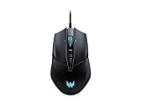 Predator Cestus 335 mysz gamingowa (19 000 DPI, 400 IPS Tracking, 10 programowalnych przycisków, czas reakcji 0,5 ms, oświetlenie RGB), czarna