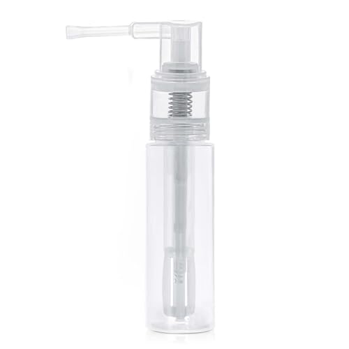 60ml Powder Spray Bottle, DRY Powder Spray Bottle, Reusable Detachable Travel Spray Bottle, Barber Accessories for Hair Fiber Barber Shop Home Beauty Multi-Purpose