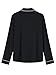 Latuza Women's 2 Pack Viscose Pajama Top Long Sleeve Button Down Shirt M Black