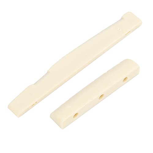 Conjunto de 12 peças de pinos de ponte para violão acústico, kit de acessórios com puxador de porca
