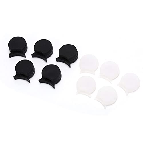 SHENGANG 5 Pcs/lot Rubber Clarinet Black Resilient Thumb Rest, Saver Cushion Pad Finger Protector Comfortable for Clarinet (Color : Black)