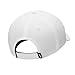 Nike Standard Dri-fit Club Structured Swoosh Golf Hat, White, M/L