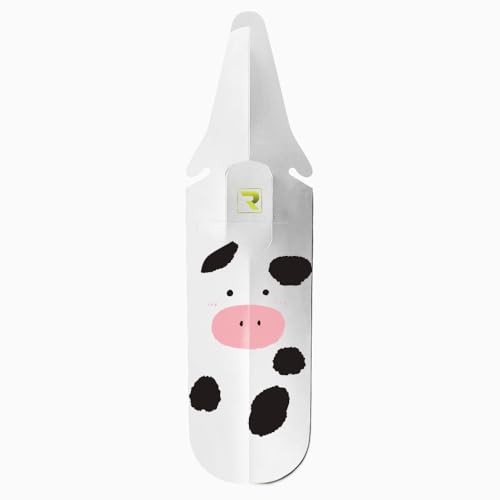 Image of Bike Fender, Tool-Free Rear Fender for Road & Mountain Bikes, Flexible Mud Guard for Back Seat, Stylish Splash Guard for Cycling Enthusiasts (White)