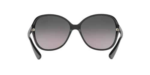 Sunglass Hut Collection Woman Sunglasses Transparent Red Frame, Violet Gradient Brown Lenses, 60MM4