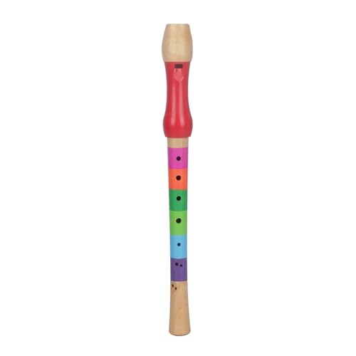 KANLVU Flauta Dulce Soprano Premium Flauta Escolar Para Niños 8 Agujeros Colorido Instrumento Musical Para Niños Principiante Alumnos Tocar En Clase