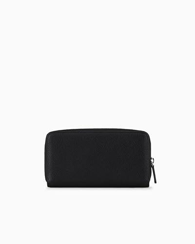 Armani Exchange A｜X Wave Continental Zip Around Wallet, Nero3