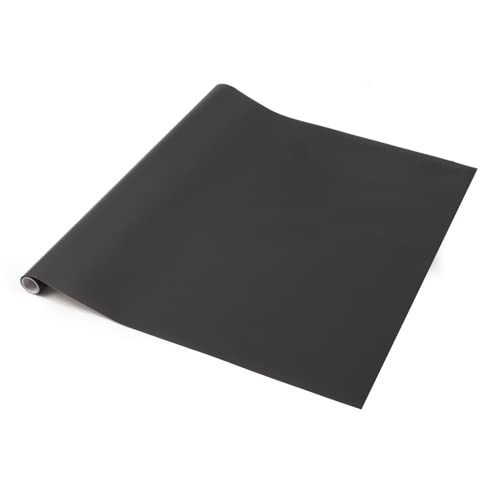 67.5cm x 1m up to 15m dc fix MATT ANTHRACITE GREY sticky back plastic vinyl wrap film (200-8289) (67.5cm x 5m)