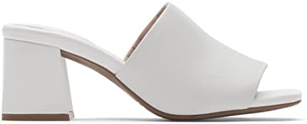 Rockport Women's Farrah Slide Pump, Bright White Leather, 5.5 | Image 2