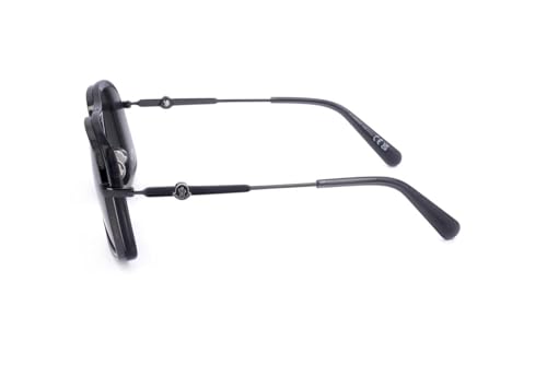 Sunglasses Moncler ML 0223 Kontour 01D Tranparent Gray, Shiny Gunmetal/Smoke P, 56/20/1453