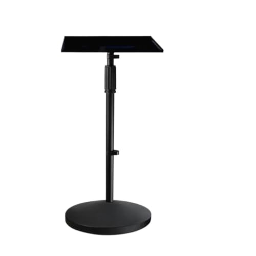 Trípode para proyector ajustable T3-60120 con bandeja y base estable de suelo 2
