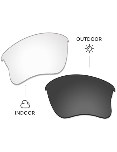 Image of Lenses Replacement for Oakley Flak Jacket XLJ OO9009 63mm Sunglass - Confirm Fit | Scratch Resistant