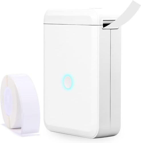 NIIMBOT D110 Etiquetadora, Mini Impressora de Etiquetas, Máquina de Etiquetar com Fita Térmica Bluet