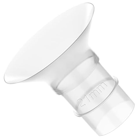 Mumgaroo Hands Free Breast Pump Accessories, 21MM Flange Insert for Mumgaroo Wearable Breast Pump, Also Compatible with MomMed S18/S21, NICEGREEN Life S21, MISSAA S18/S21, Reduced Flange to 21MM Cover