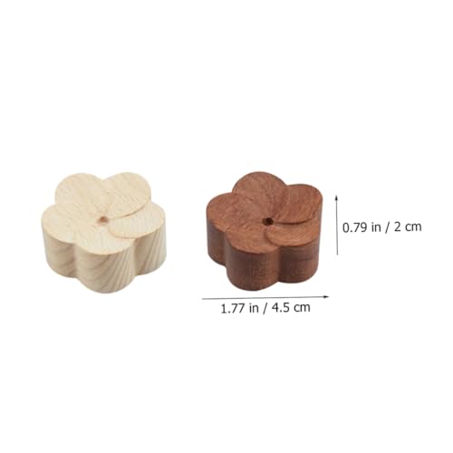 Difusor aromático de madera para auto 3pcs miniatura 7