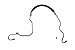 Sunsong 3401608 Power Steering Pressure Line Hose Assembly