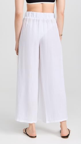 Women's Tallows Linen Wide Leg Pant Swimsuit Cover Up3