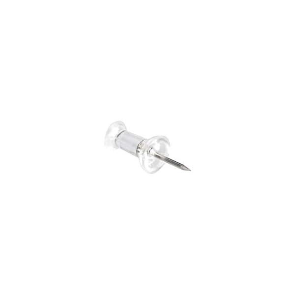 Amazon Basics Reißzwecken, Pinnnadeln für Karten, 9 mm großer Kugelkopf, Edelstahlspitze, 100 Stück – Bild 4