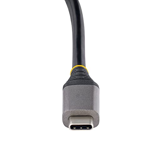 Hub USB-C 10Gbps StarTech multiportabilidad USB 3.2 Gen 2 con Power Delivery de 100W 6