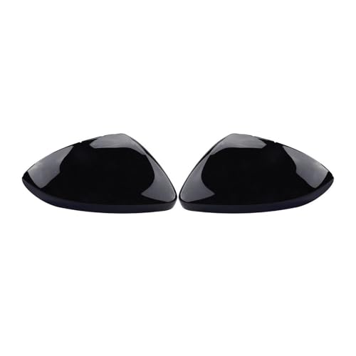 Coques de rétroviseur noir en plastique pour Golf 2015-2020
