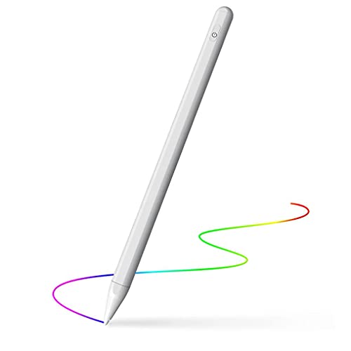 NISMobile Active Stylus Pen Digital Capacitive Touch for Tab M10 Plus 10.3, Rechargeable Palm Rejection Compatible with Lenovo Tab M10 Plus 10.3, White, (NI-NI36864C4L-432)