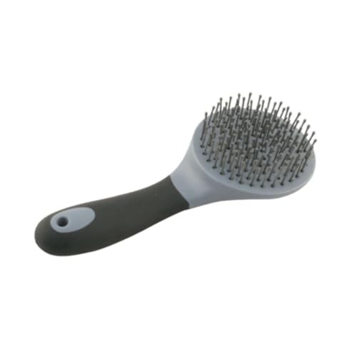 simhoa Escova para Cavalos, Pente para Crina e Cauda de Equinos, Cabo Antiderrapante, Portátil, 23 c