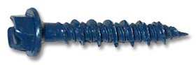 Concrete Screws 3/16 X 1 3/4 (Pack of 2500)