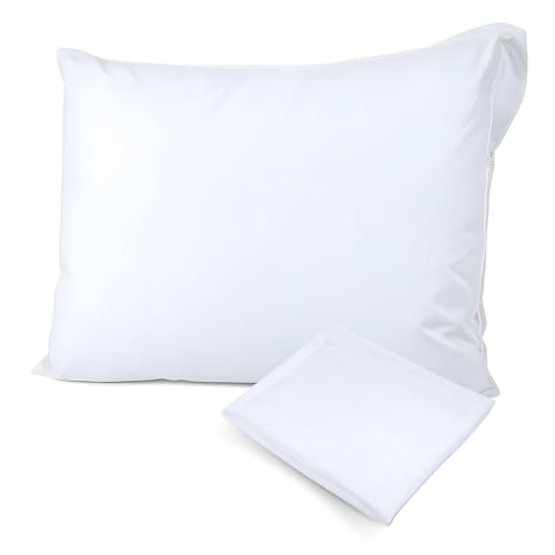 CASTUWORLD Funda de Almohada Impermeable 90x40 cm