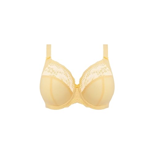 Image of Elomi Women's Charley Stretch Plunge Bra: Stretch Lace & Mesh, Racerback Option. Low Plunge UK Sizes D-JJ, US Sizes D-N