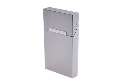 Quantum Abacus Étui pour Paquets de Cigarettes en Aluminium, pour Un Paquet de Cigarettes Slim ou Super Slim (100mm), ou 7-9 Cigarettes Normales/King Size Mod. 533-03 (DE)