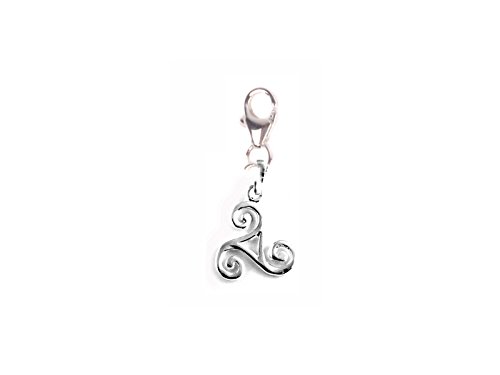 Colgante Triskele plateado de Celtic Desire el regalo irlandés ideal