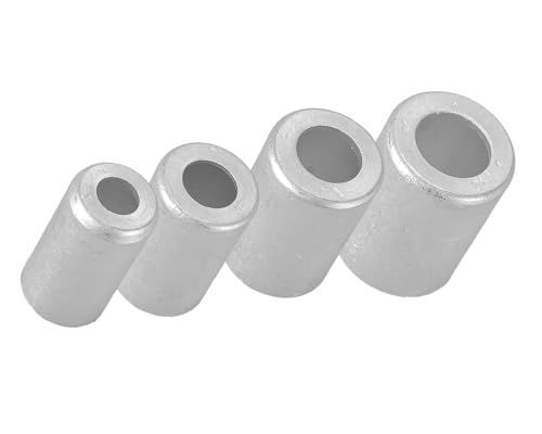 VI5GKE 1 Set R134A Car Air Conditioner Crimp Ferrule Joint A/C Hose Fitting Aluminium Cap HLJ-042