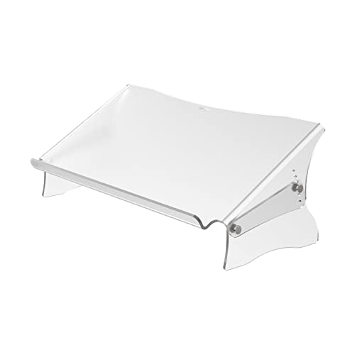 Dataflex 49.411 Addit Ergo Doc Dokumentenhalter, verstellbar 411, transparent Cover