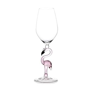 FOMIYES Flamingo Martini Glas Rosa