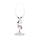 CRILSTYLEO 1stk Flamingo-Weingläser Flamingo-becher Cocktailgläser Reisekaffeetasse Weißwein Für Frauen Traubenweingläser Ausgefallene Weingläser Flöten