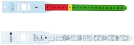 Mid-Upper Arm Circumference MUAC Infant Tape Measure Children 6-59 Months (50)