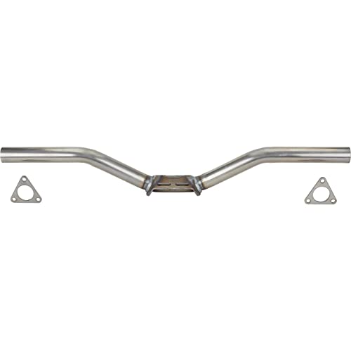 Speedway Motors Universal Tubular Transmission Crossmember Kit with 4 Inch Drop Mount, Comparable with GM Ford and Mopar Manual or Automatic Transmissions, Frames up to 38 Inches