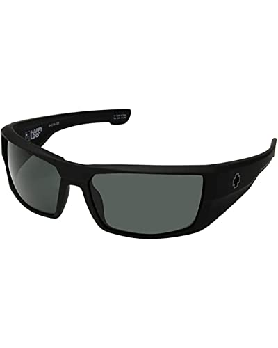 Spy Dirk Sunglasses - Spy Optic Steady Series Sports Wear Eyewear - Matte Black/Grey / One Size Fits All