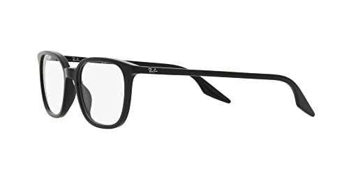 Image of Ray-Ban unisex-adult Rx5406f Low Bridge Fit Square Prescription Eyewear Frames