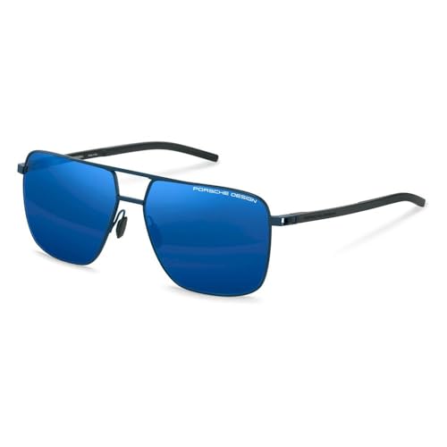 Porsche Design Sunglasses P 8963 c775 Gunmetal Blue