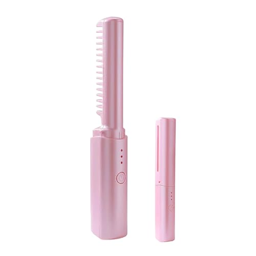 Piastra per capelli - Piastra Hot Tools - Strumento ricaricabile USB portatile a 3 livelli per viaggi, vacanze, festival, salone, casa, matrimonio, sposa, spa, toelettatura, festa, estate, quotidiano