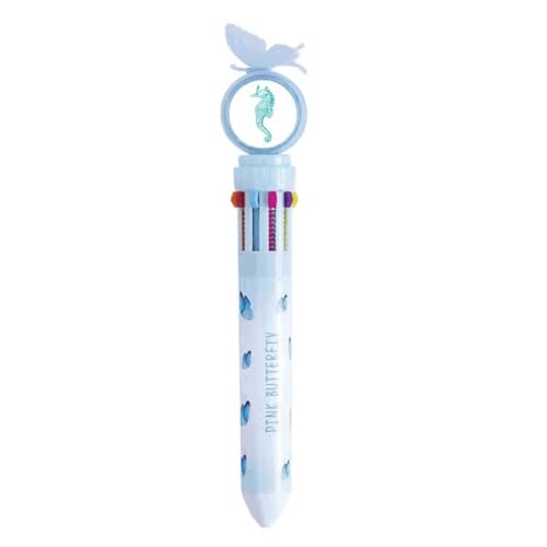 Stylo à bille rétractable multicolore hippocampe un cadeau mignon de rentrée