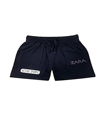 Image of 100% Pure Cotton Printed Regular fit Casual Shorts for Kids Girls