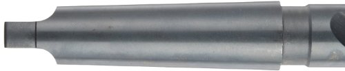 Image of YG-1 D1211 High Speed Steel Twist Bit, Black Oxide, Morse Taper Shank, Slow Spiral, 118 Degree, 45 /64 inch Diameter x 9-1 /2 inch Length (Pack of 1)