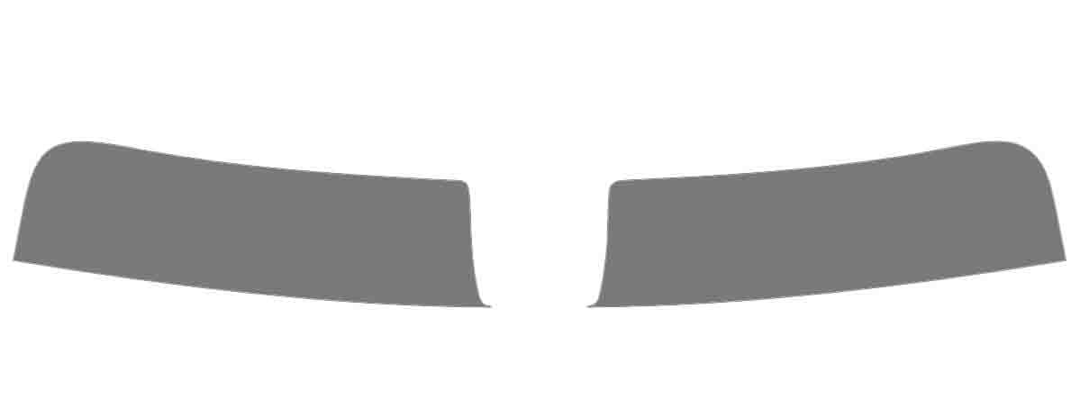 The Tint Effect Precut Window Tint Kit Compatible with GMC Sierra 2500 Regular Cab (2020-2026) 4th Generation (Includes: Front Windshield Visor precut in 45%) Automotive Film