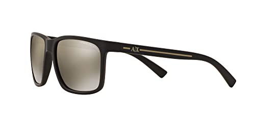 Armani Exchange Ax4041sf Low Bridge Fit Square Sunglasses3