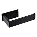 Amazon Brand - Eono Support de Papier Hygiénique Adhésif Porte Rouleau Papier Toilettes Dérouleur Papier Toilette Support Mural 304 en Acier Inoxydable Noir Mat, A23571DM-BK