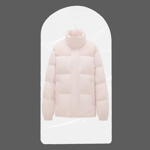 Funda de ropa impermeable a prueba de polvo – Bolsa organizador armario con cremallera autocompresora | Funda de plumón Ganancia Place Armario Bolsa Transparente | Protector Ropa EVA Transparente