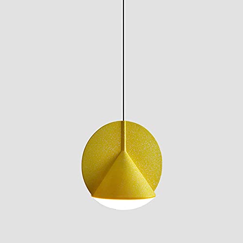 Lustre suspendu en résine bleue NAMFHZW avec suspension LED réglable pour salon